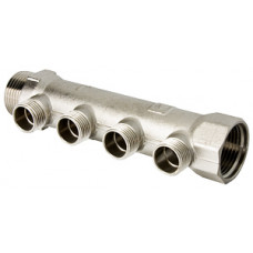 Коллектор НР 2 выхода 1x1/2 VALTEC Коллектор НР 2 выхода 1x1/2 VALTEC
