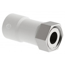 Муфта с накидной гайкой полипропиленовая ВР 25x3/4 SLT Aqua Муфта с накидной гайкой полипропиленовая ВР 25x3/4 SLT Aqua
