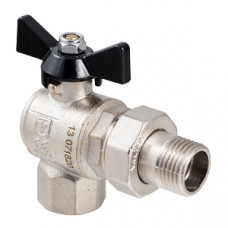 Кран шаровой усиленный угловой с полусгоном ВР-НР 3/4 VALTEC PERFECT