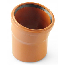 Отвод для наружной канализации DN 110x15 PRO AQUA TERRA