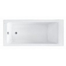Ванна акриловая прямоугольная 170x75 см ROCA EASY, белая