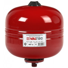 Мембранный бак для отопления 12 л VALTEC, красный