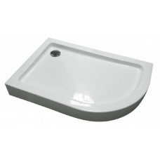 Поддон акриловый AM.PM Bliss L Twin Slide, 120x80 см, левосторонний