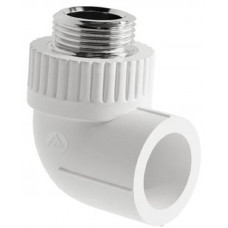 Уголок комбинированный полипропиленовый НР 25x1/2 SLT Aqua