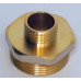 CTM.580 Ниппель-переходник НН 2x1 никель