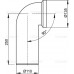 Колено для унитаза 90° ALCAPLAST, A90-90