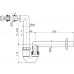 Сифон для сбора конденсата ALCAPLAST, AKS2