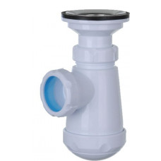 Сифон для мойки S-136 32 мм с выпуском 1 1/2x70 JIMTEN