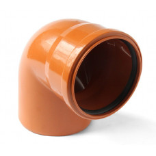 Отвод для наружной канализации DN 110x87 PRO AQUA TERRA