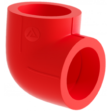 Отвод SLT BLOCKFIRE PP-R 90° 63 уголок
