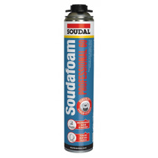 Пена пистолетная 750 мл Soudal SOUDAFOAM Professional, до 60 л пены