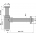 Сифон для умывальника Ø32 DESIGN, цельнометаллический, круглый ALCAPLAST, A400