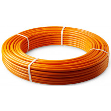 Труба полимерная пятислойная 16x2,0 PRO AQUA PE-RT EVOH, бухта 100 м, оранжевая