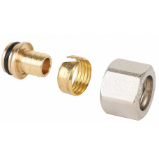 Фитинг обжимной для PEX трубы (евроконус) 1/2x16x2.2 MVI