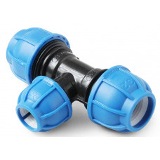 Тройник переходной для ПЭ труб 40x20x40 UNIO Тройник переходной для ПЭ труб 40x20x40 UNIO