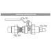 Муфта полипропиленовая переходная ВР-НР 63x25 VALTEC
