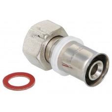 Соединитель пресс с накидной гайкой 32x1 1/4 VALTEC