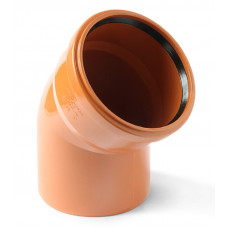Отвод для наружной канализации DN 160x45 PRO AQUA TERRA