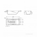 Ванна стальная ROCA Princess 150x75, с отверстиями для ручек Ванна стальная ROCA Princess 150x75, с отверстиями для ручек
