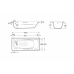 Ванна стальная ROCA Swing Plus 180х80 с ручками