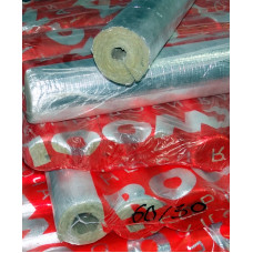 Теплоизоляция Rockwool Цилиндры кашированные 64х30