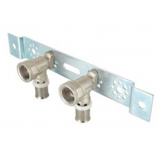 Монтажная планка с пресс-водорозетками 16х1/2 VALTEC