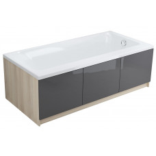 Ванна акриловая прямоугольная CERSANIT Smart 170x80 см, левая