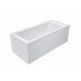 Ванна акриловая прямоугольная 150x70 см ROCA EASY, белая